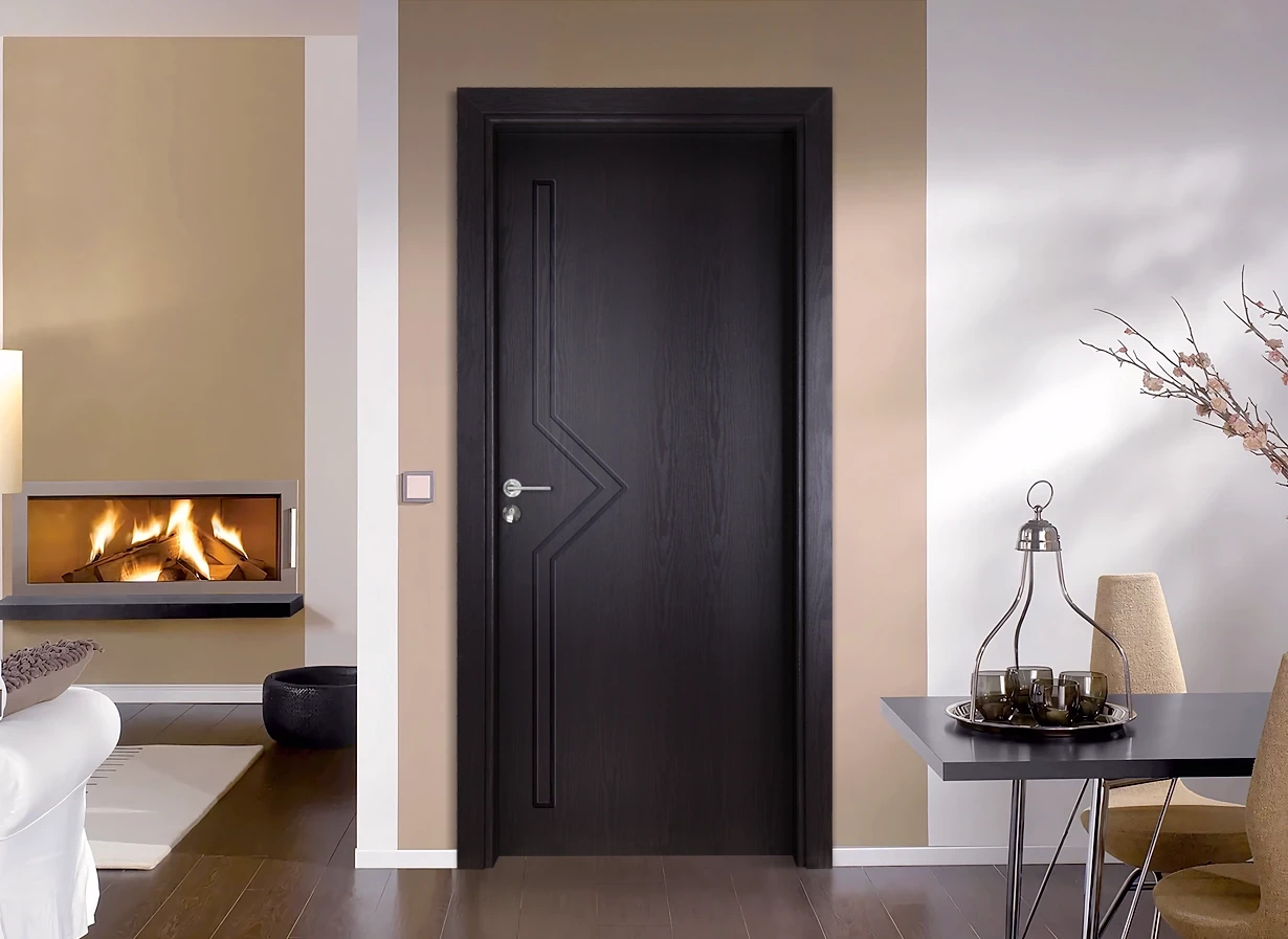Интериорна врата Gama 201p, цвят Венге