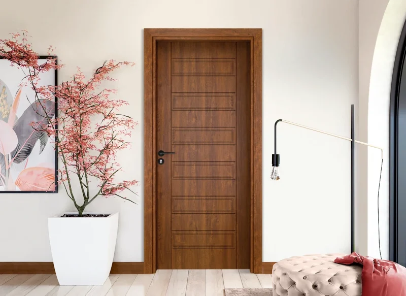 Интериорна врата Gama 207p, цвят Златен дъб