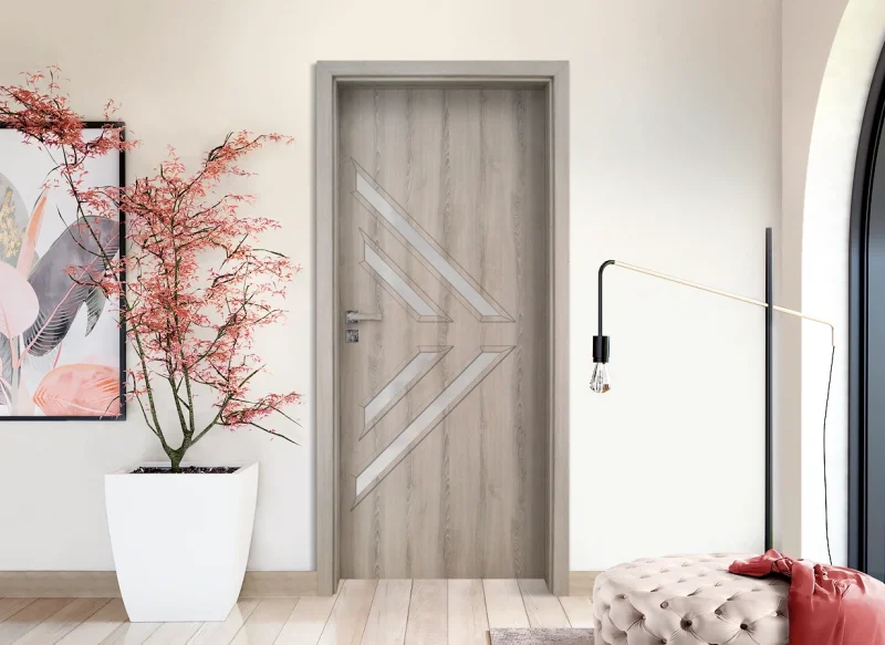 Интериорна врата Gradde Paragon 3-4 Glas Ясен вералинга