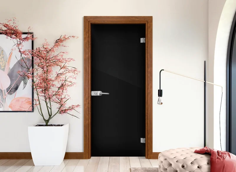 Стъклена Врата Gama Folio G 15-2 Златен Дъб